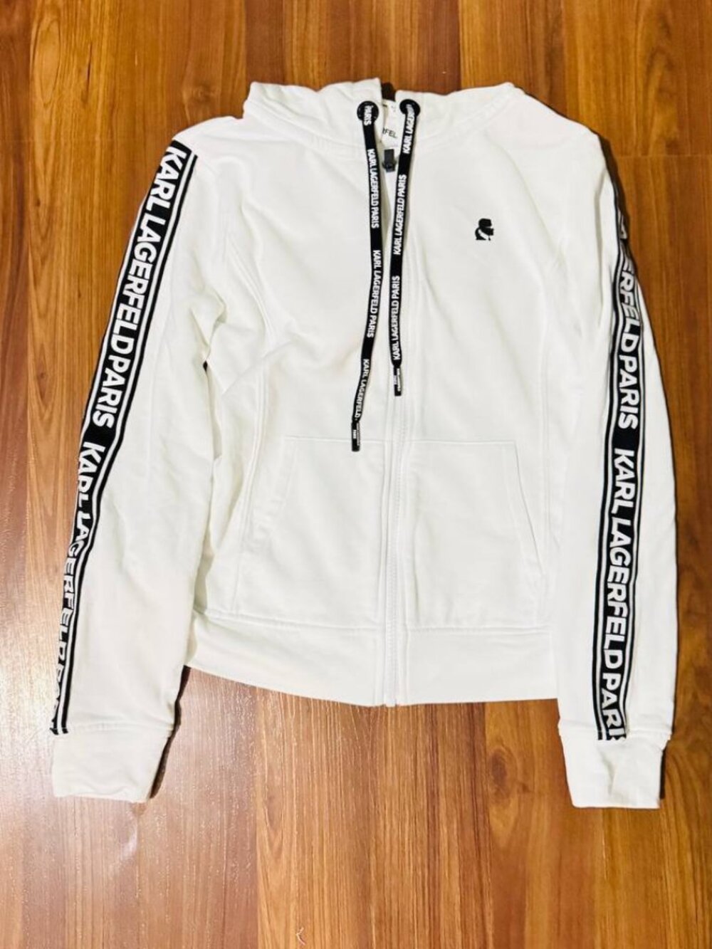 Karl Lagerfeld Paris Zip Up Hoodie
